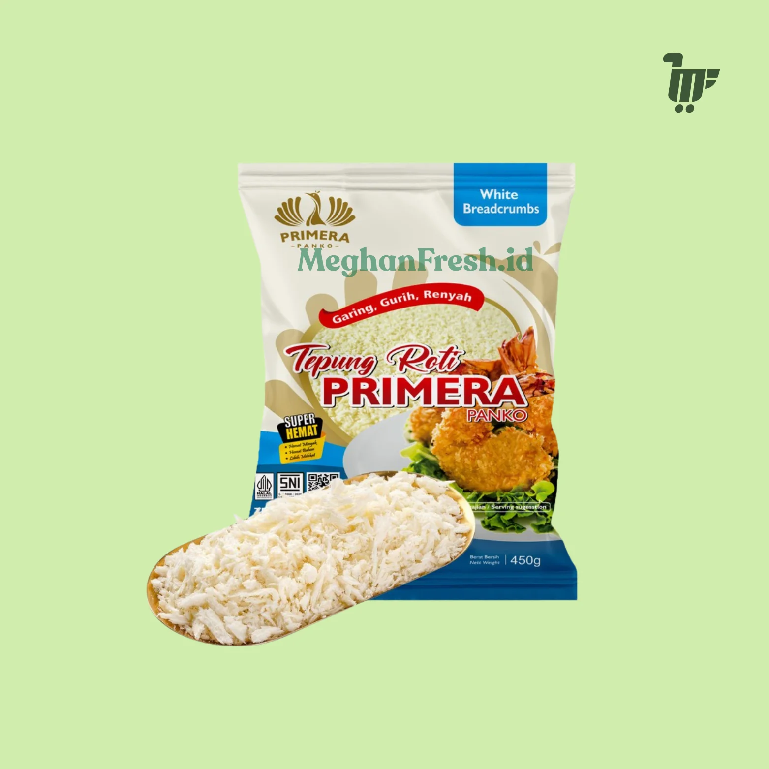 Primera Tepung Roti Putih 225gr