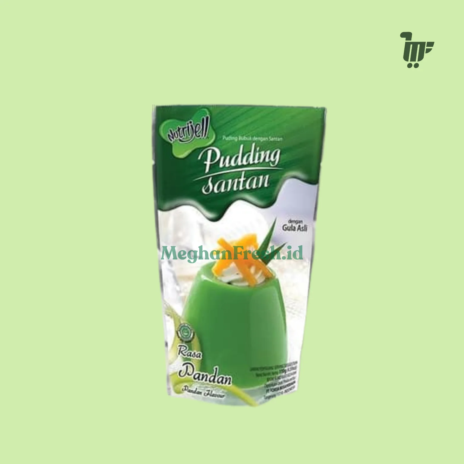 Nutrijell Pudding Santan Pandan 130gr